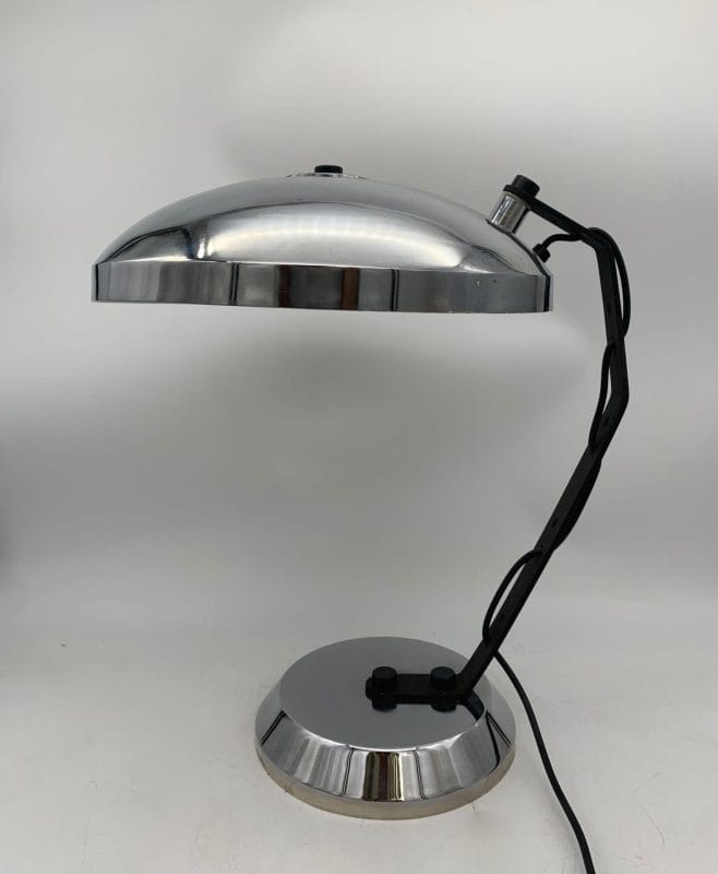 Lampada Da Tavolo In Cromo Anni 1970 Vintage Attribuito Reggiani Vendita Online Antiquariato